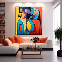 تابلو نقاشی(کار دست) کدکالا  917