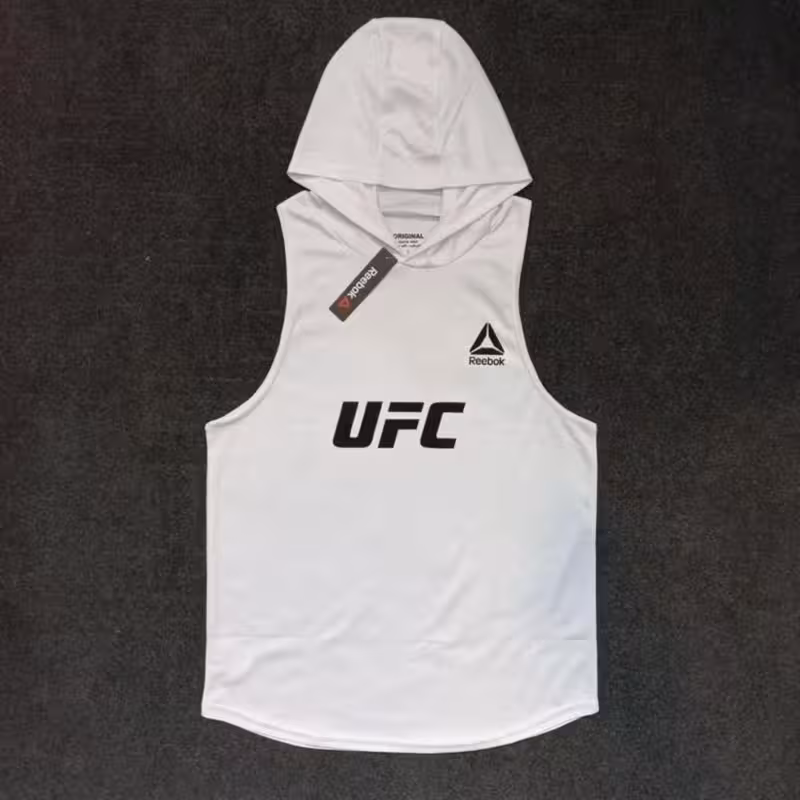 تاپ ورزشی کلاه دار طرح ufc کیفیت عالی تولید ملی 