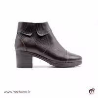 کفش چرم ساق دار زنانه mrc2118-12