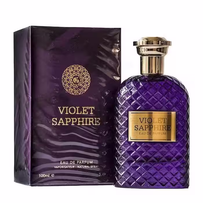 ادکلن ویولت سفیر فرگرانس ورد Violet Sapphire Fragrance World
