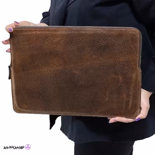 کیف اداری و لپ تاپ چرم طبیعی(دست دوز)