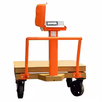 باسکول 1.5 تن بی نظیر تک لودسل چرخ دار SB51