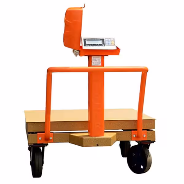 باسکول 1.5 تن بی نظیر تک لودسل چرخ دار SB51