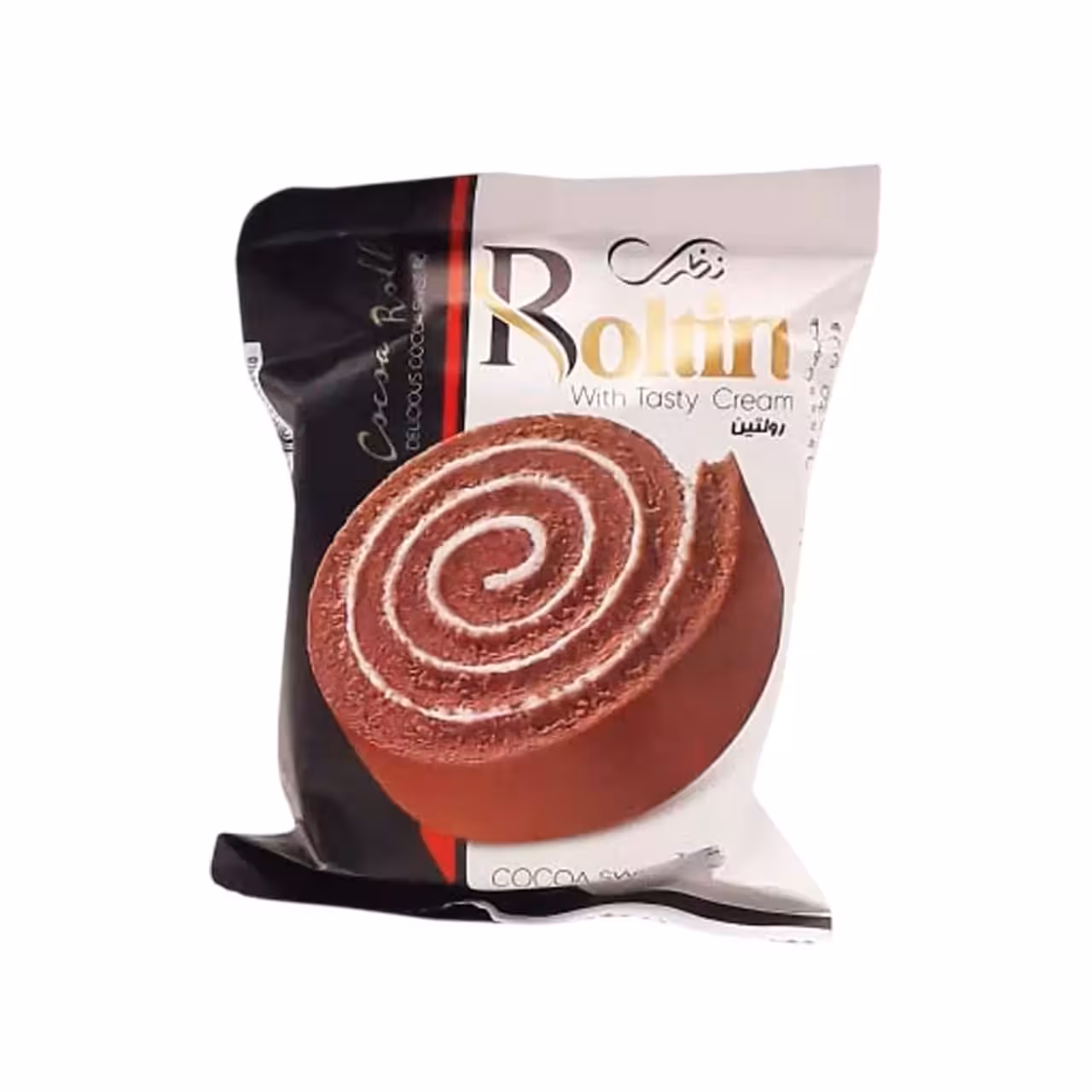 کیک اسفنجی رولتین با کرم کاکائو نظری – 65 گرم