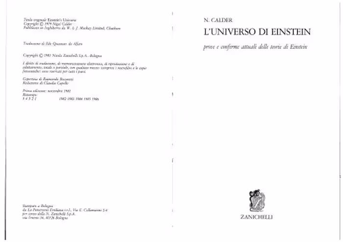 خرید و دانلود نسخه کامل کتاب L’universo di Einstein