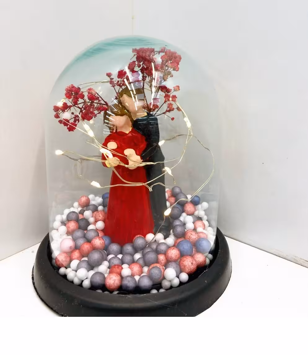 مجسمه فلاكسي همسر چراغ دار