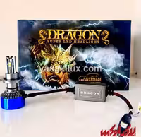 هدلایت دراگون DRAGON با پایه H4 با گارانتی