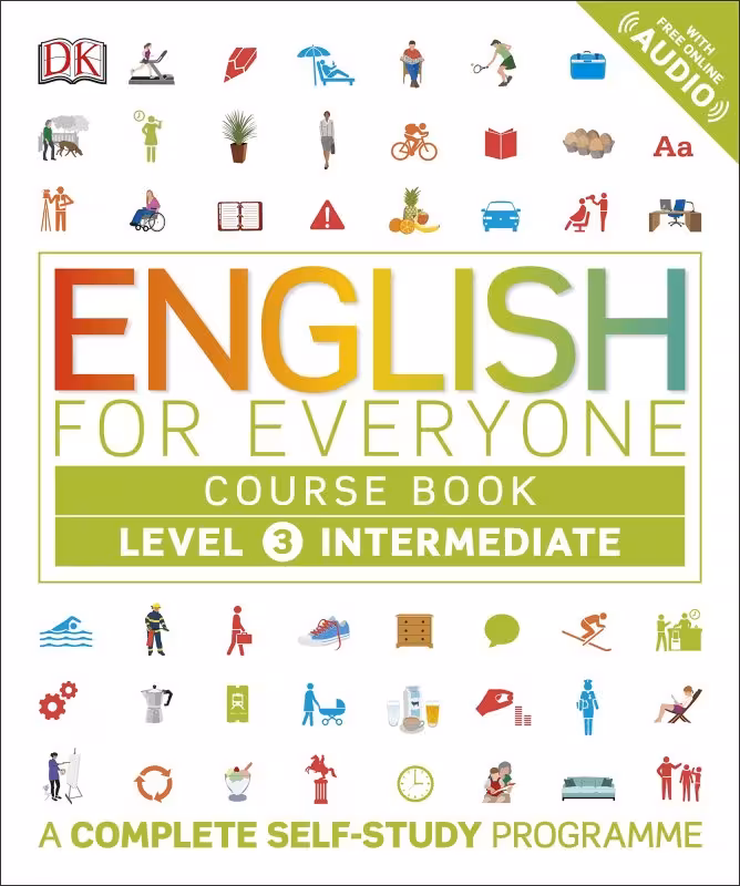 خرید کتاب انگلیسی برای همه English for Everyone Course Book Level 3 Intermediate