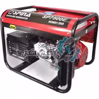 موتور برق اسپینا بنزین استارت 5 کیلووات دیجیتال | SP7500E