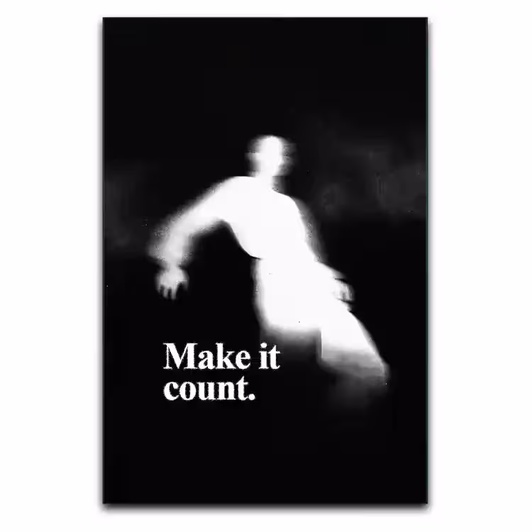 تابلو انگیزشی make it count