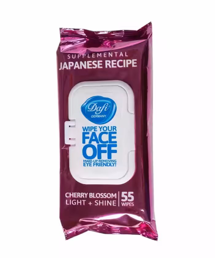 دستمال مرطوب پاک کننده آرایش نوع درخشان کننده دافی