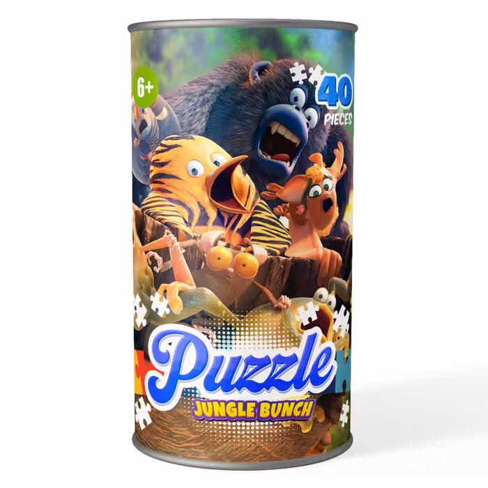 پازل 40 تکه کارتون پنگوئن ببری