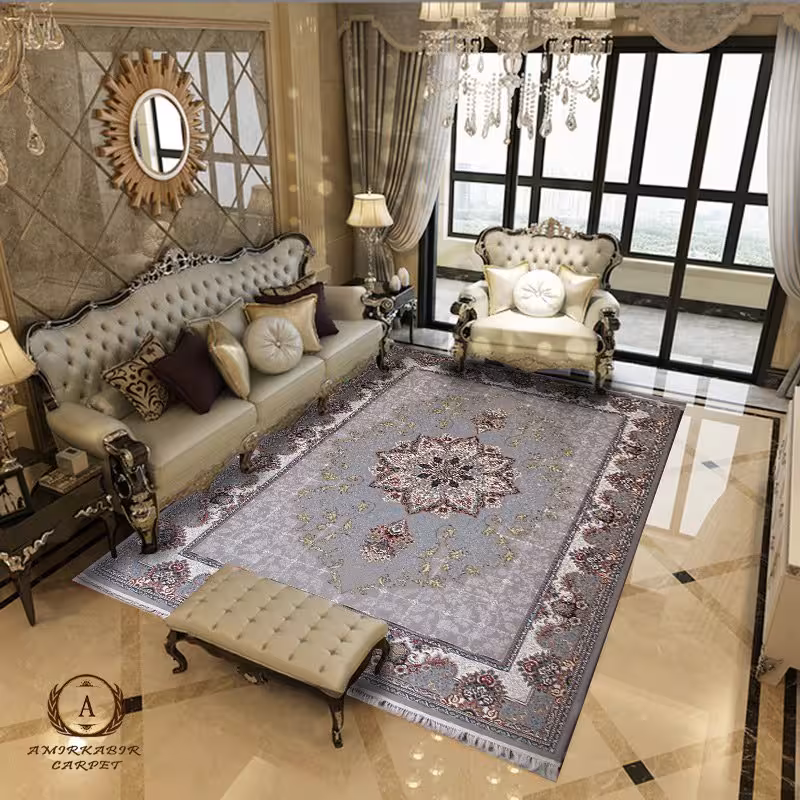 فرش ماشینی طرح هیوا 700 شانه