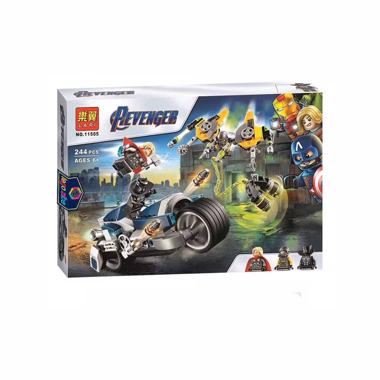 ساختنی لاری مدل avengers کد 11505