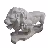 مجسمه شیر سنگی