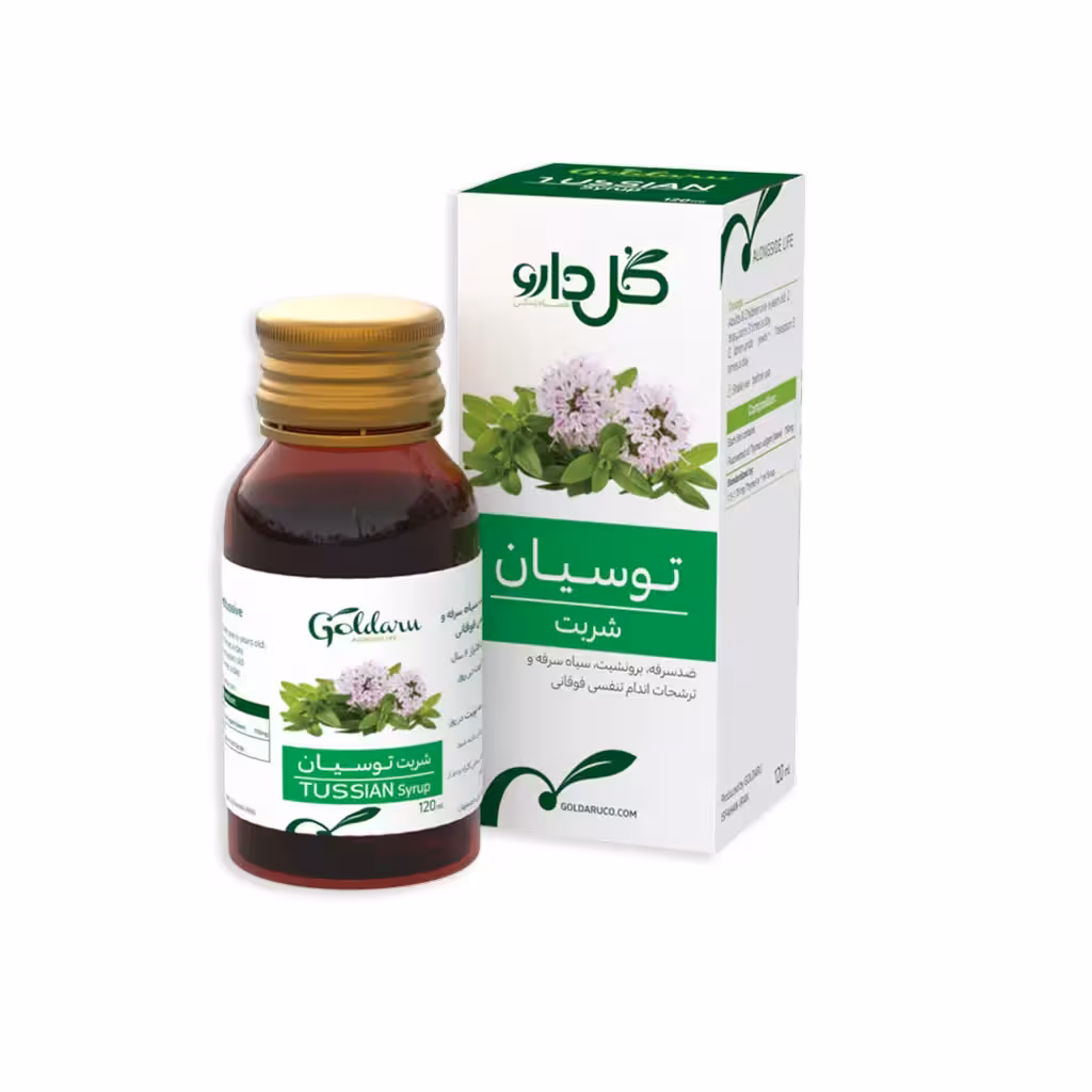 شربت سینه توسیان گل دارو