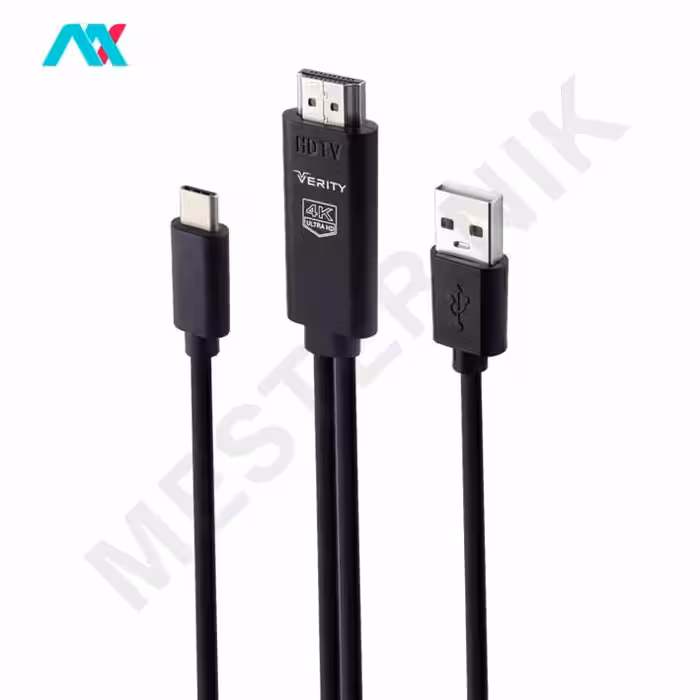 کابل تبدیل تایپ‌سی به HDMI وریتی 2 متری مدل V-HD12