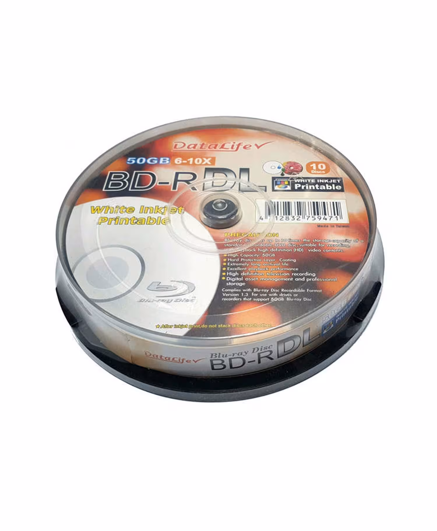 بلوری خام دیتا لایف ظرفیت 50 گیگابایت