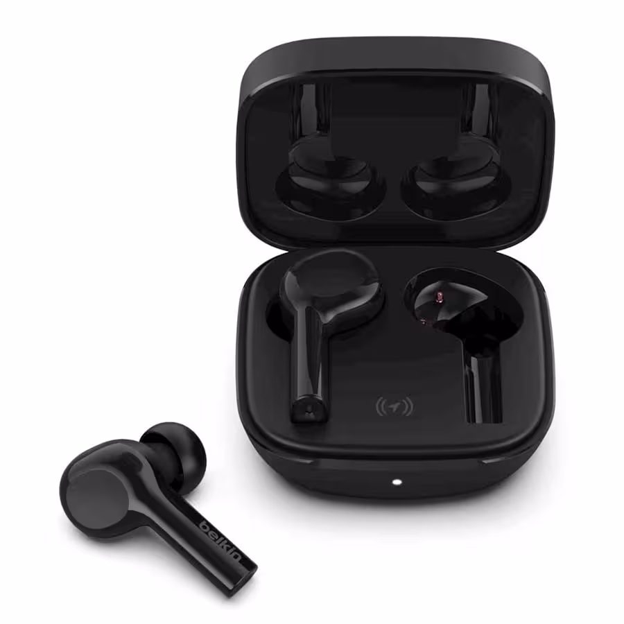 قیمت و خرید هندزفری بی‌سیم و بلوتوث بلکین مدل SOUNDFORM Freedom AUC002glWH | یاس ارتباط