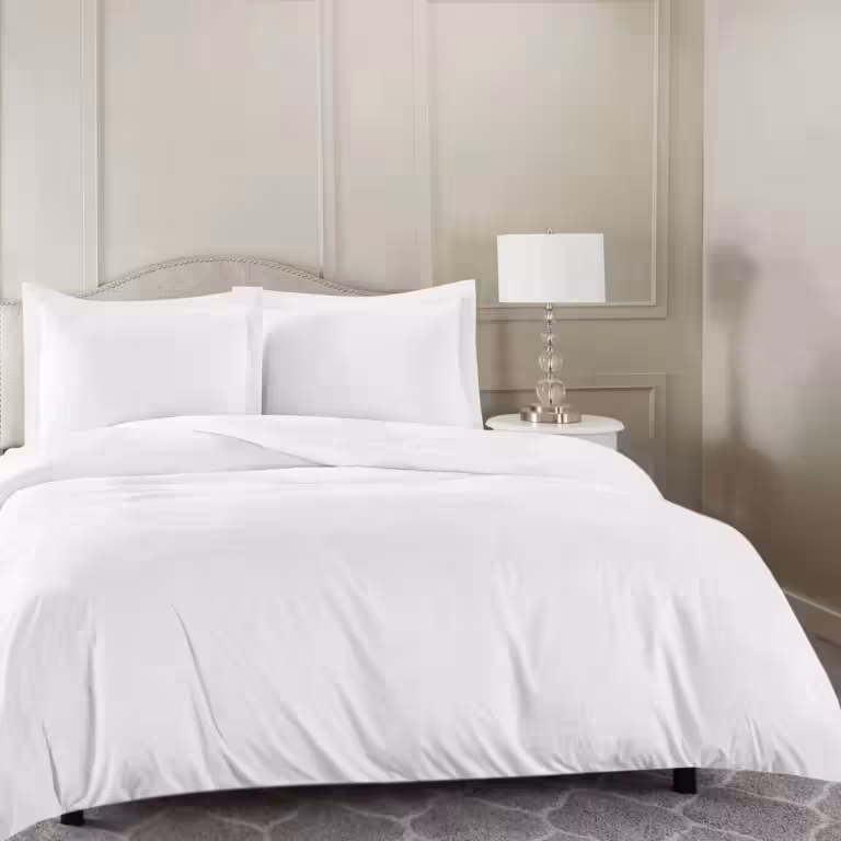 سرویس روتختی کاوری چیداری سفید دو نفره چهار تکه