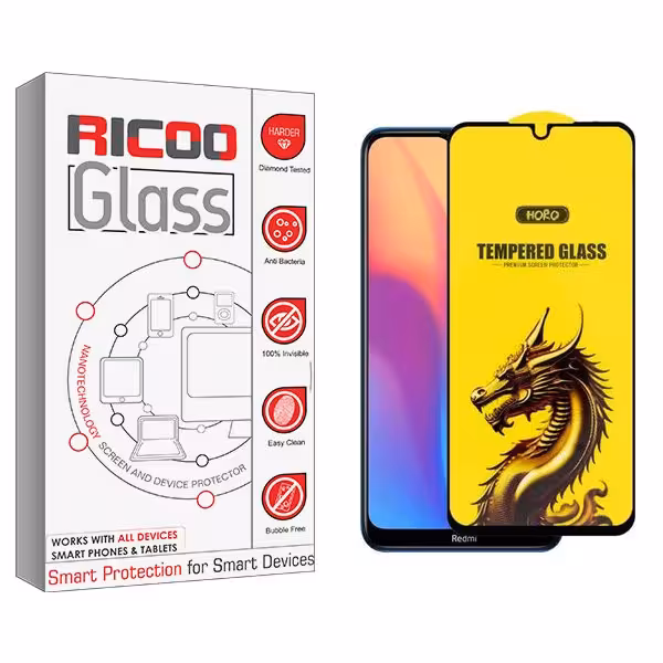 محافظ صفحه نمایش ریکو مدل RiC2 Y-Horo مناسب برای گوشی موبایل شیائومی Redmi 8a