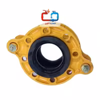 لرزه‌گیر لاستیکی 10 اینچ آما قرمز