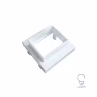 قاب 45×45 کلید کولری سفید و طرح چوب سوپیتا