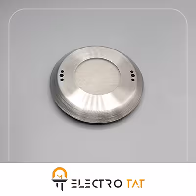 چراغ استخری روکار بدنه استیل فلت فوق باریک 2 وات کد 2SR