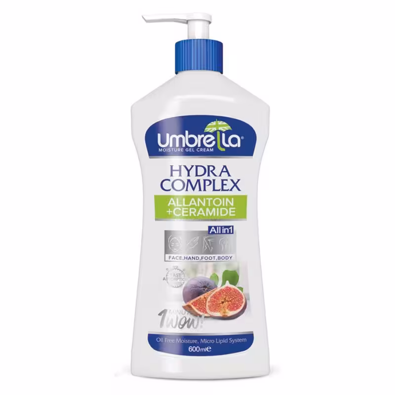 ژل کرم آبرسان آمبرلا حاوی عصاره انجیر 600 میل