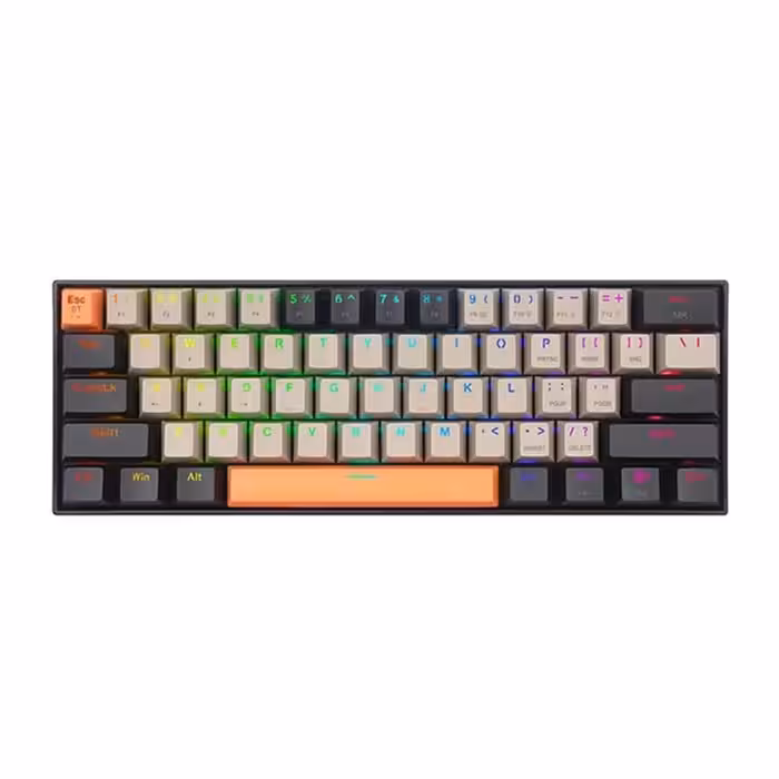 کیبورد گیمینگ ردراگون Draconic Elite K530P RGB PRO OG-BK-GY RED SWITCH