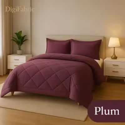 روتختی ساده رنگ آلویی تیره دیجی‌فابریک