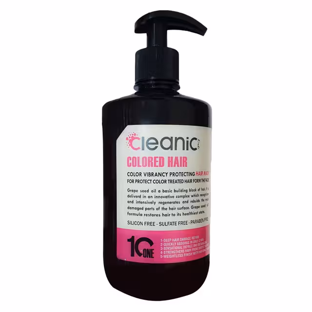 ماسک موی داخل حمام بدون سولفات موهای رنگ شده کلینیک کیندی