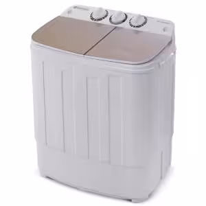 مینی واش دوقلو جنرال تکنیک مدل 3/8 کیلوگرم  رنگ طلایی با گارانتی 18 ماهه   General Technic  SH-MW 3820