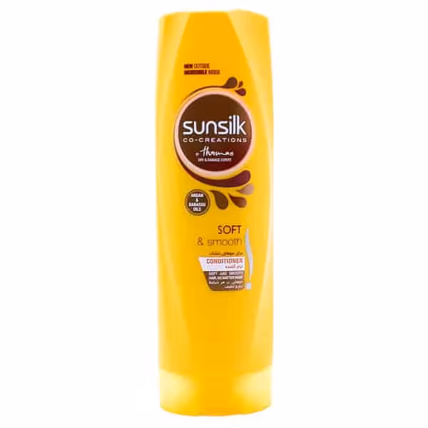 نرم کننده سان سیلک مدل Soft & Smooth برای موهای خشک 350ml