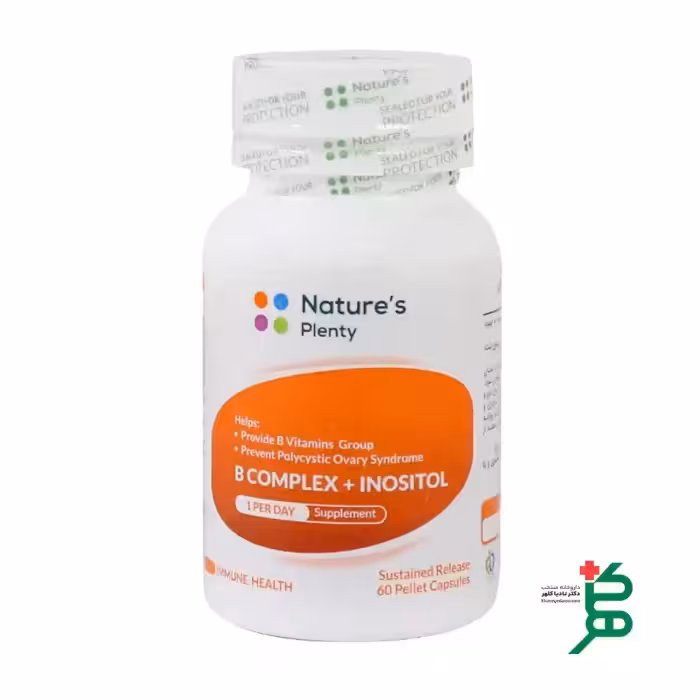 کپسول ب کمپلکس و اینوزیتول نیچرز پلنتی 60 عدد