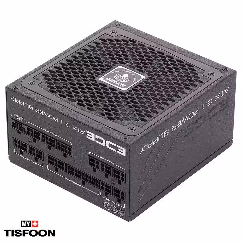 منبع تغذیه کامپیوتر گرین مدل GP1000B-EDGE