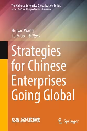 خرید و دانلود نسخه کامل کتاب Strategies for Chinese Enterprises Going Global