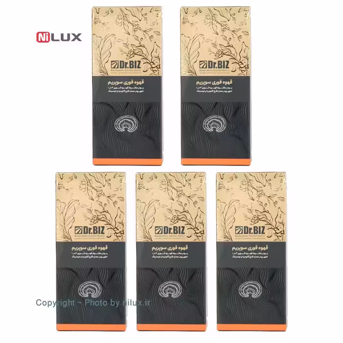 پکیج 5 تایی قهوه فوری دکتر بیز مدل سوپریم
