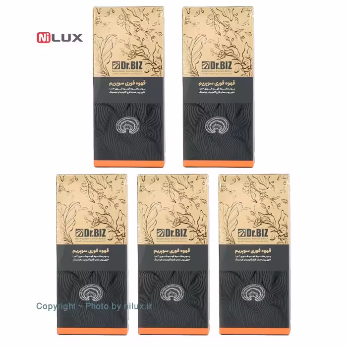 پکیج 5 تایی قهوه فوری دکتر بیز مدل سوپریم