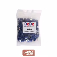 سرسیم دوشاخ سایز 2.5 برند DeDe سری SV2-x بسته 100 عددی