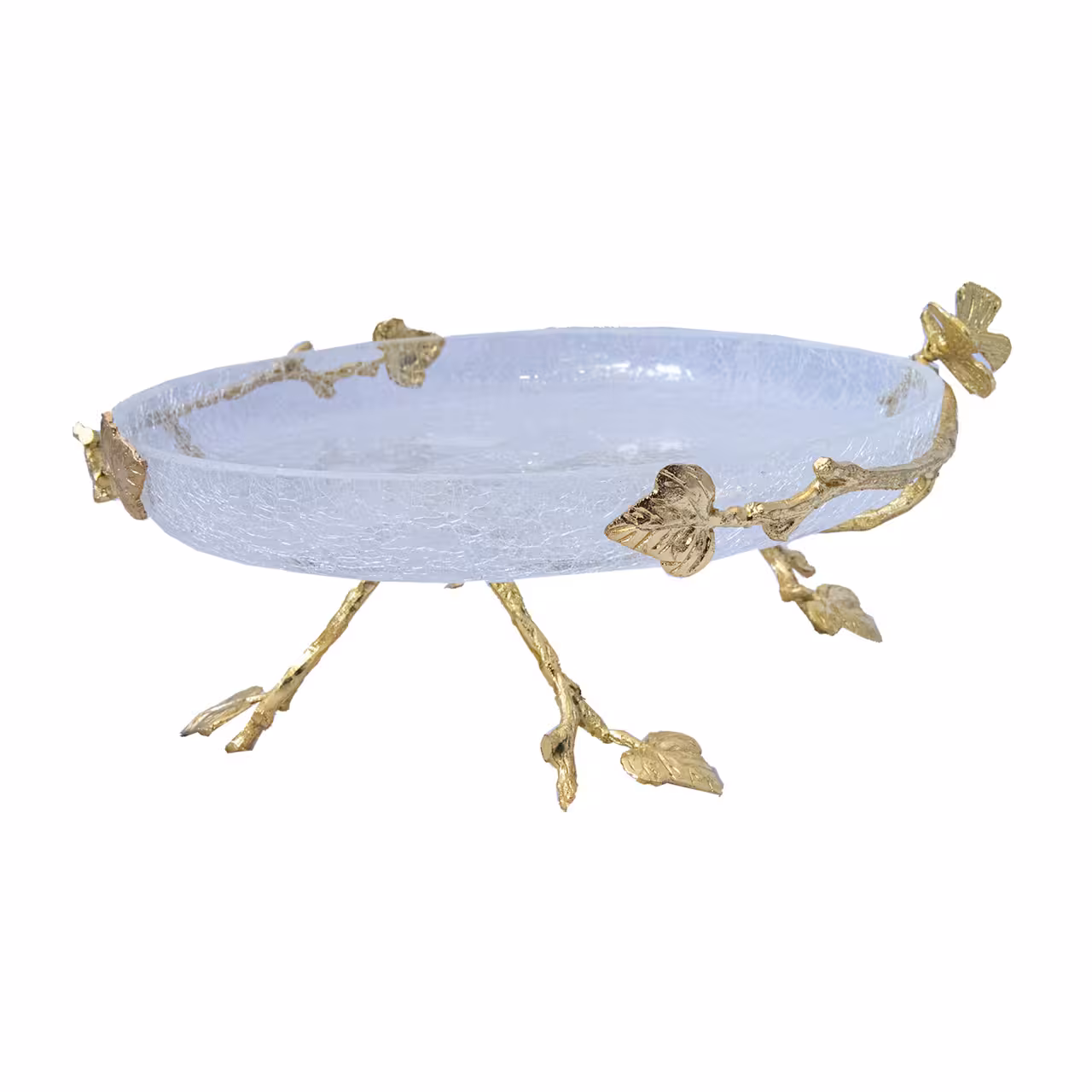 شیرینی خوری پایه دار مدل پروانه