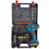 مجموعه 40 عددی دریل پیچ گوشتی شارژی سه نظام 10 میلیمتر 88 ولت جاب مدل JB-8827 PRO | کالا مکس