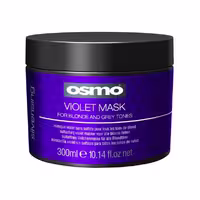 ماسک تغذیه کننده موهای بلوند و هایلایت بدون سولفات اوسمو مدل Silverising Violet Mask حجم 300 میل