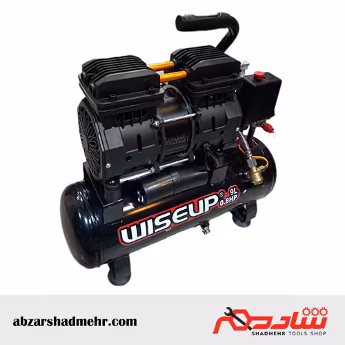 کمپرسور باد سایلنت 9 لیتری وایزاپ 170603