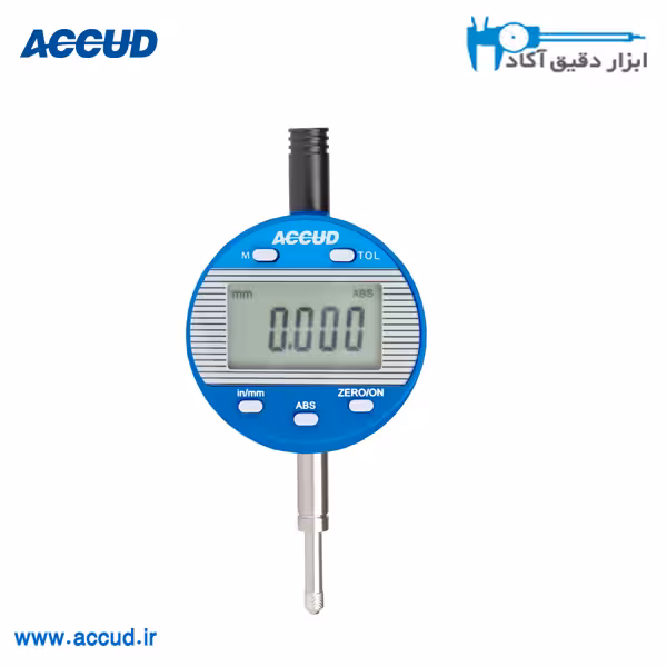 ساعت اندیکاتور دیجیتال 50 میلی متر Accud (آکاد) مدل 210-050-13