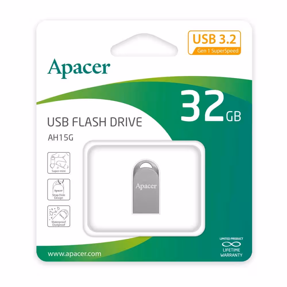فلش مموری 32 گیگ Apacer مدل AH 15G