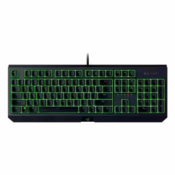 کیبورد گیمینگ مکانیکال ریزر BlackWidow Essential Green Switch