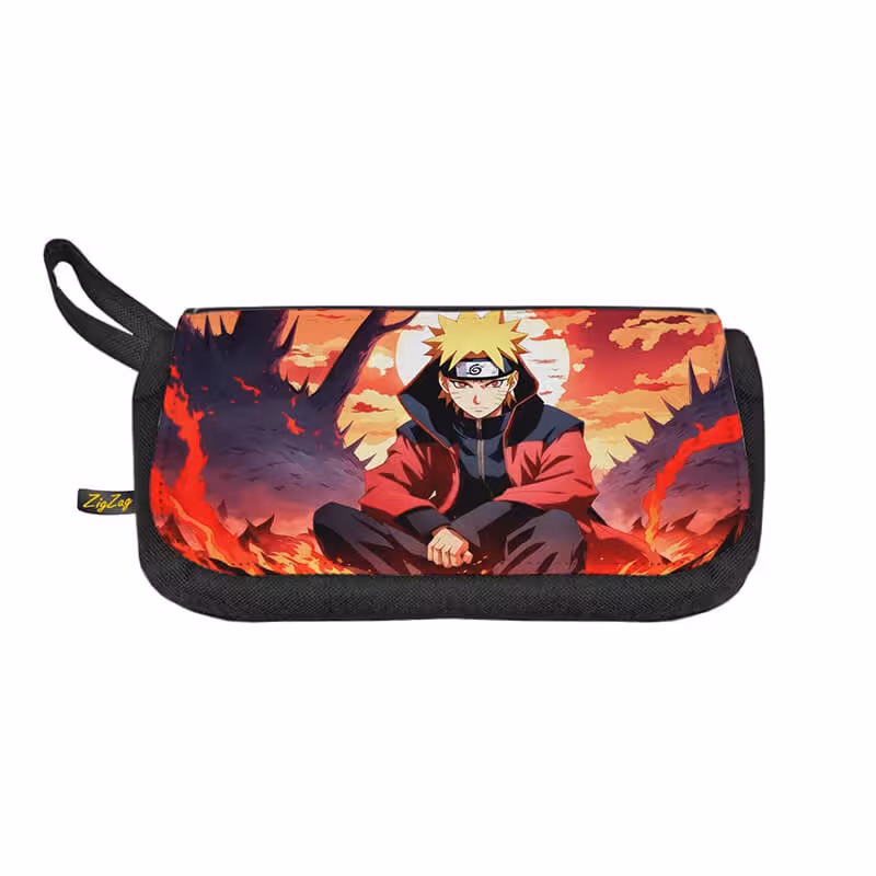 خرید و قیمت جامدادی زیگ زاگ طرح ناروتو کد 6856