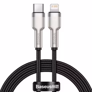 کابل تایپ سی به لایتنینگ باسئوس مدل CATLJK-A01 به طول 1 متر