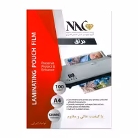 طلق پرس ان ای سی مدل 125 سایز A4 بسته 100 عددی کدm5190